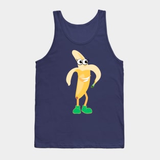 Cute Banana Man Tank Top